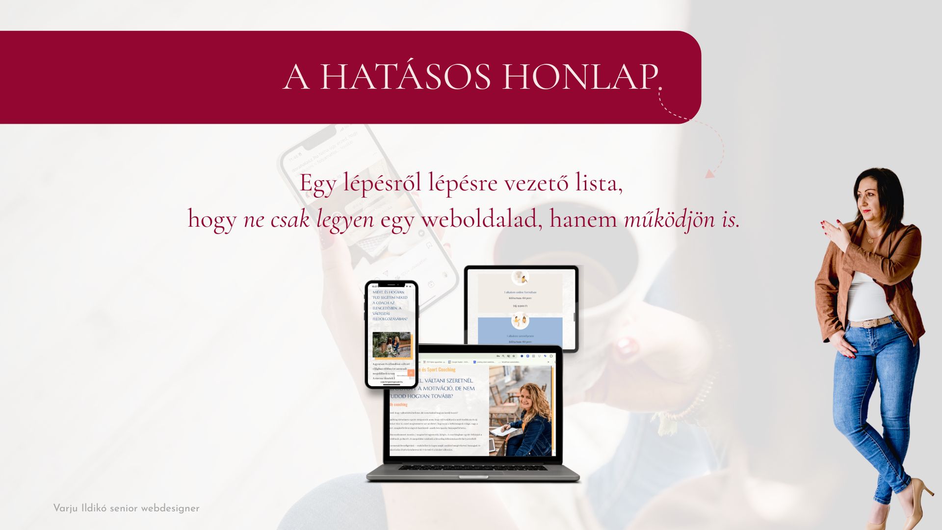 A hatásos honlap ingyenes ellenőrzőlista