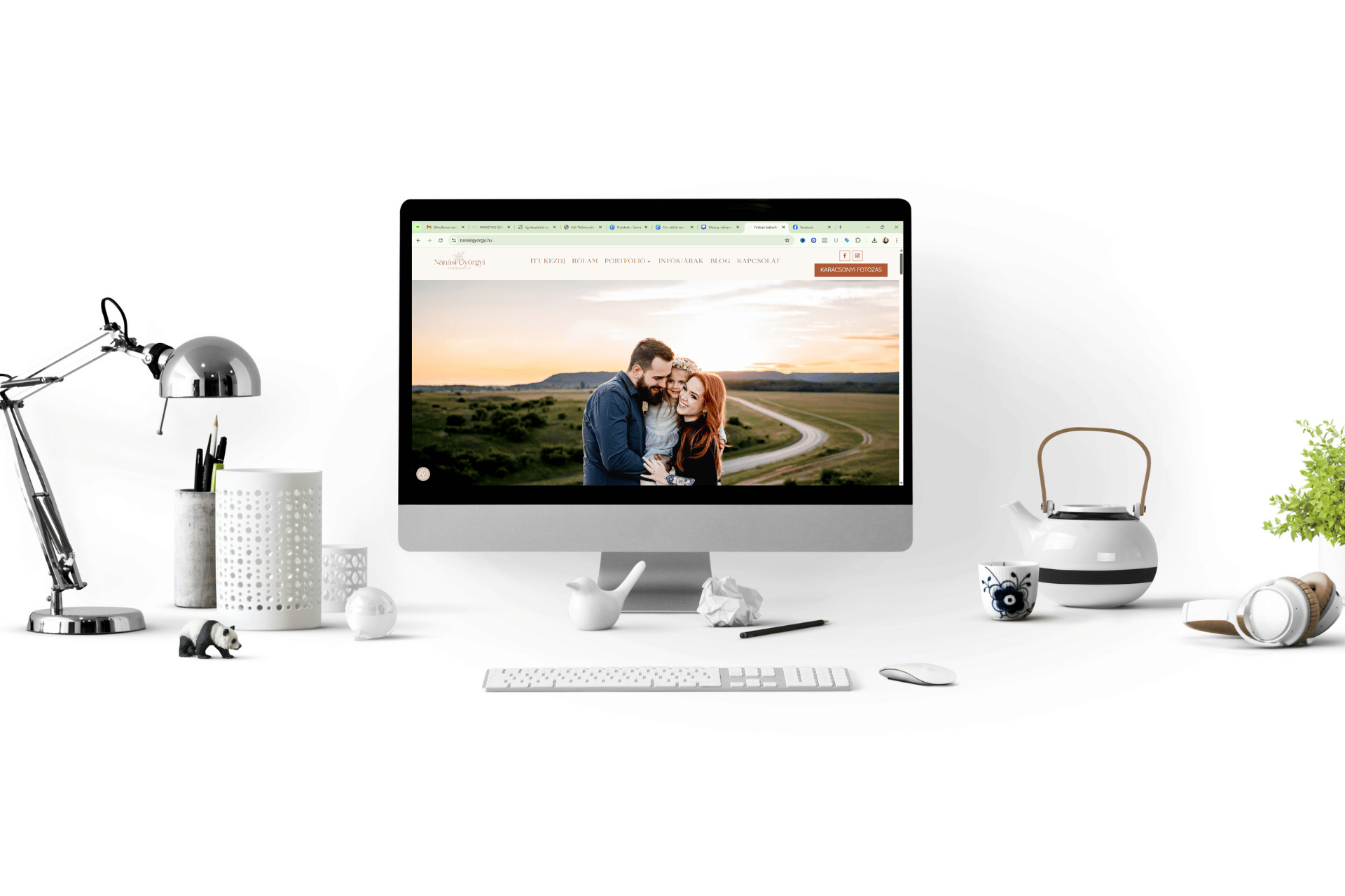 Nánási Györgyi honlap látvány