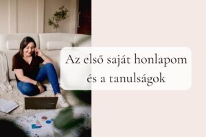 az első saját honlap