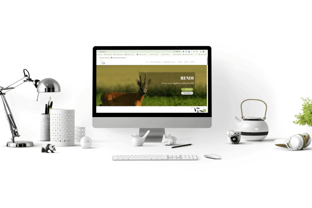 Naturexpert többnyelvű weboldal