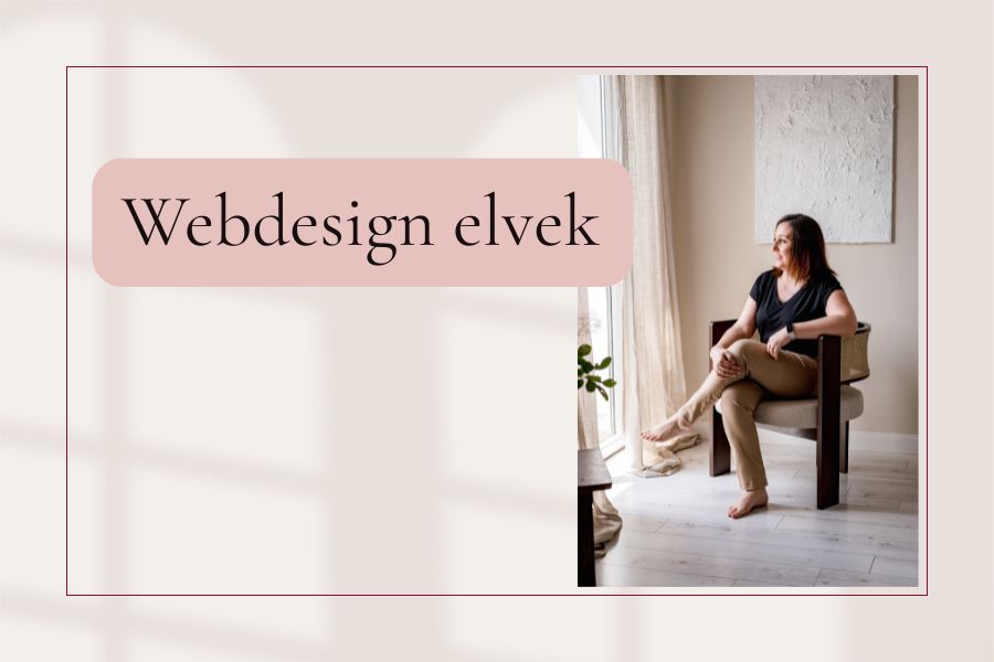 webdesign elvek